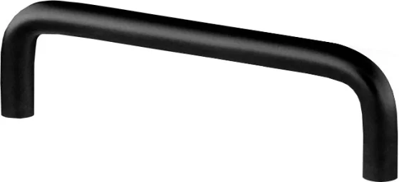 Håndtak i matt sort, 96 mm