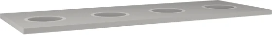 Beslag/utfresing for kildesortering